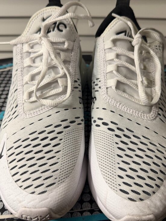 Nike Shoes - Nike Air Max 270 — White/White/Black